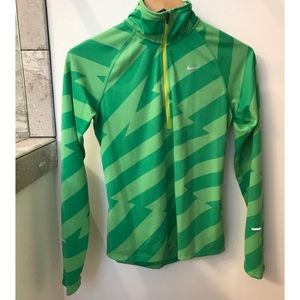 Womens Nike Vibrant Colored Half Zip